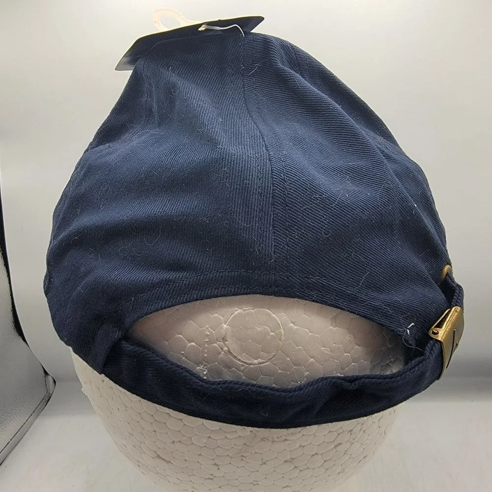 Antigua Brushed Twill Toshiba Classic Adults Navy Blue Hat Cap Golf Outdoors